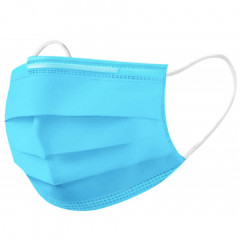 Маска одноразовая трехслойная